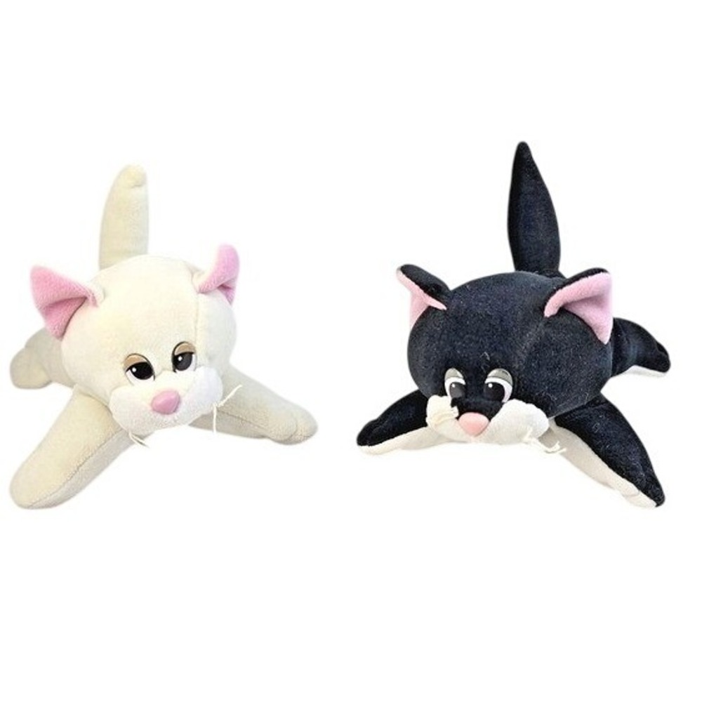 1980 Vintage 9" Tonka Pound Pur-r-ries Plush Cat Stuffed Animal Toy-2